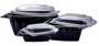 Somoplast Black Base Container 738 8oz (250cc) - Pack of 450