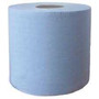 Blue Paper Roll Centerfeed 2ply , 150m (pack of 6 Rolls)
