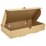Brown Fish & Chips Corrugated Large Boxes- Pack of 100