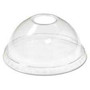 Somoplast Dome Clear Lid with big Hole 400/500/660cc - Pack of 1000