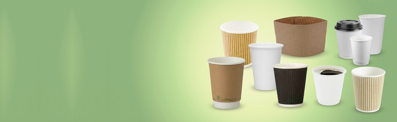 Paper Cups and Lids for Hot and Cold Drink