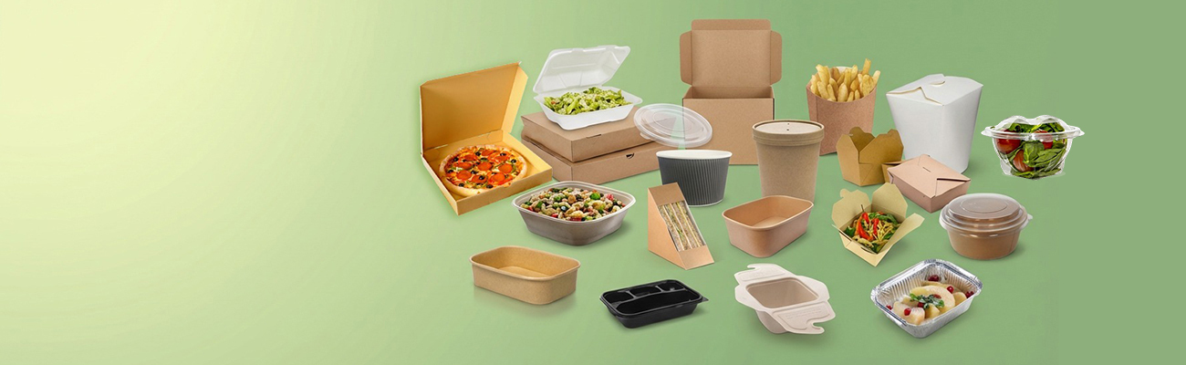 Takeaway hot & cold food packaging