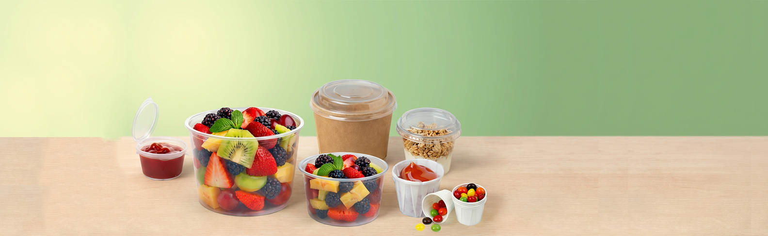 Deli and sauce Pots and lids