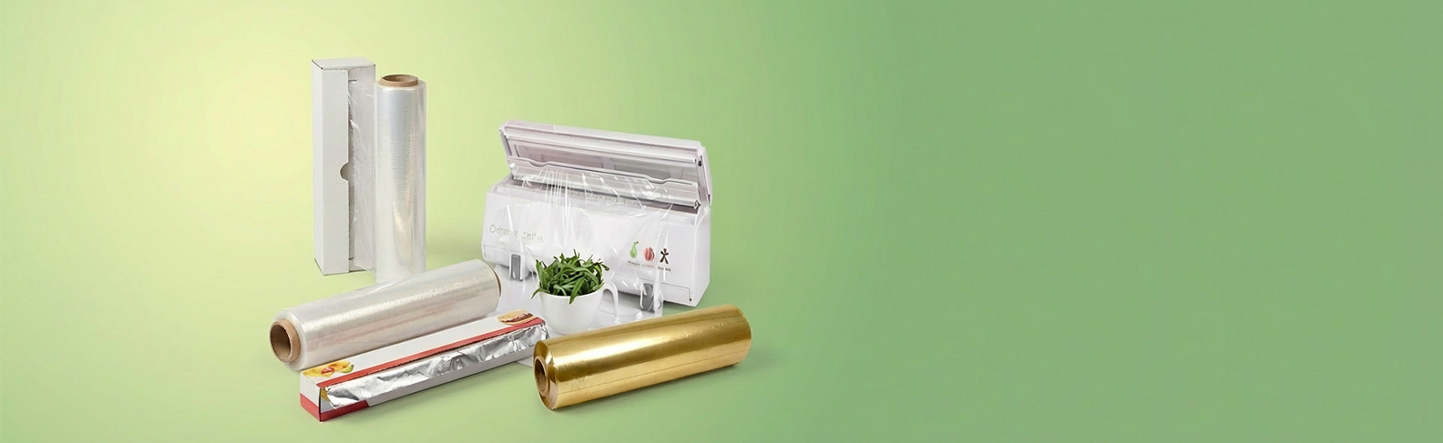 Foil, Cling Film & Paper Wraps