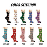 Custom Money Face Socks with Photos 