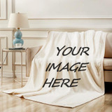 Family Love Collage Fleece Photo Blanket