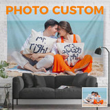 Custom Photo Wall Tapestry - Personalized Wall Tapestry Printing Custom Photo Wall Tapestry - Personalized Wall Tapestry Printing