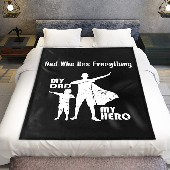 My Hero Blanket- Father's Day Gifts