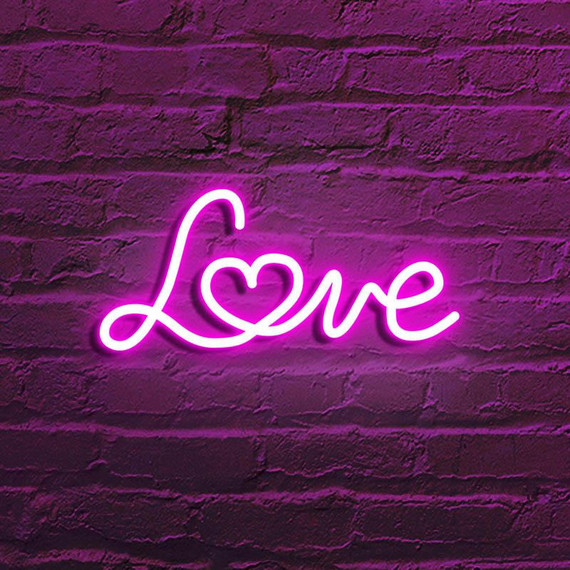 Love Neon Sign Art Decor