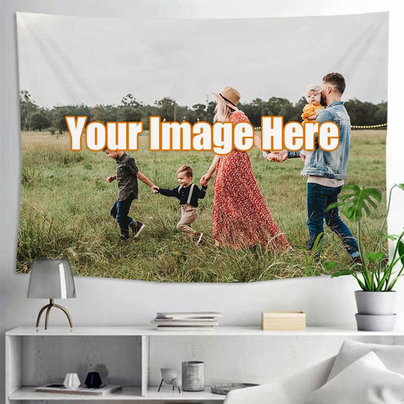 Custom Photo Wall Tapestry - Personalized Wall Tapestry Printing Custom Photo Wall Tapestry - Personalized Wall Tapestry Printing