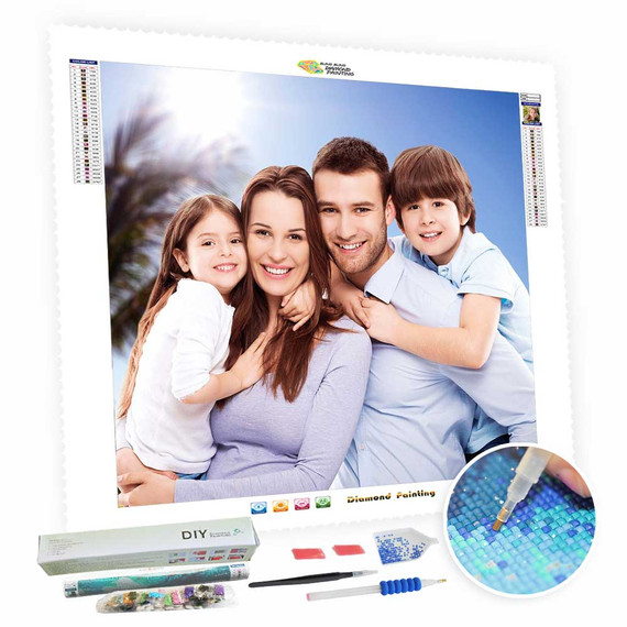 Diamond Art Kits - Personalized Photo Gifts For Family Diamond Art Kits - Personalized Photo Gifts For Family
