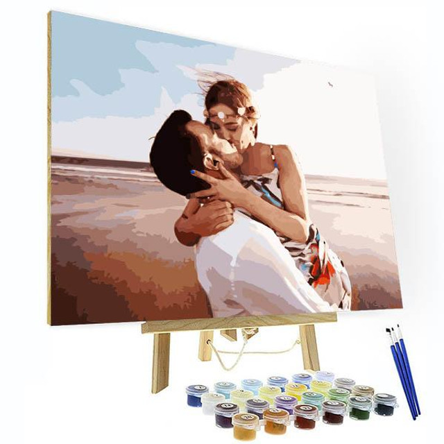 Custom Paint by Numbers Kit – Personalized Photo Painting, Unique Gift for Home Decor