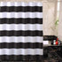 Black and White Shower Curtains
