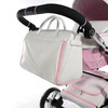 Junama Candy Pink Pram changing bag.