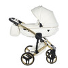 Junama Fluo Individual White Gold 2-in-1 pram and pushchair carrycot detail