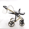 Junama Fluo Individual Mirror White Gold