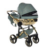 Junama Heart Green 2-in-1 pram and pushchair ventilation