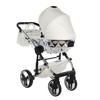 Junama Fluo Individual Mirror White Silver