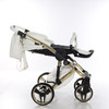 Junama Handcraft White Gold 2-in-1 pram and pushchair flat