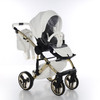 Junama Handcraft White Gold 2-in-1 pram and pushchair seat unit