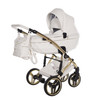 Junama Candy Premium White 2-in-1 pram and pushchair weather window
