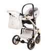 Junama Candy Premium White Pram Pushchair Travel System