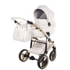 Junama Candy Premium White Pram Pushchair Travel System