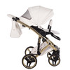 Junama Candy Premium White Pram Pushchair Travel System