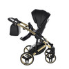 Junama Fluo Line Black 2-in-1 pram and pushchair parent facing