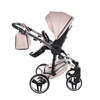 Junama Fluo Line Pink 2-in-1 pram and pushchair parent facing