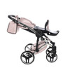 Junama Fluo Line Pink 2-in-1 pram and pushchair flat