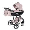 Junama Fluo Line Pink 2-in-1 pram and pushchair weather window