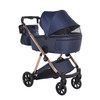 Junama Elegante Blue Pram Pushchair Travel System
