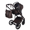 Junama Milano Chocolate Pram Pushchair Travel System
