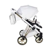 Junama White Latte Pram Pushchair Travel System