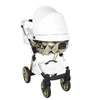Junama White Latte Pram Pushchair Travel System