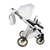 Junama White Latte Pram Pushchair Travel System