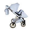 Junama Cubby Blue Gold Pram & Pushchair