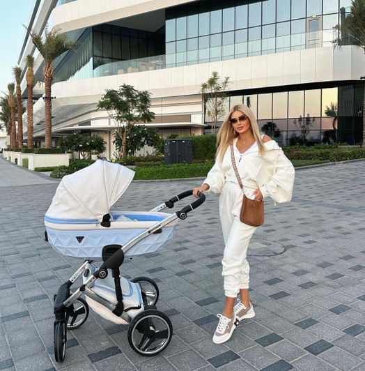 Junama Candy Blue Pram & Pushchair