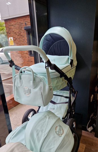 Junama Candy Premium Mint Pram Pushchair Travel System