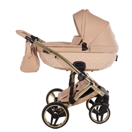 Junama Candy Premium Beige 2-in-1 pram and pushchair carrycot detail