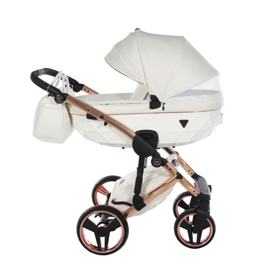 Junama Fluo Individual White Rose Gold 2-in-1 pram and pushchair ventilation