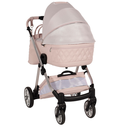 Junama Elegante Lamè Pink 2-in-1 pram and pushchair ventilation