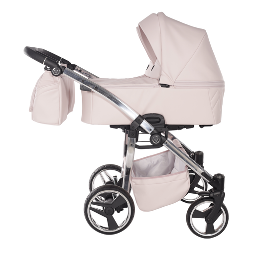 Junama Compact Pink Double Pram