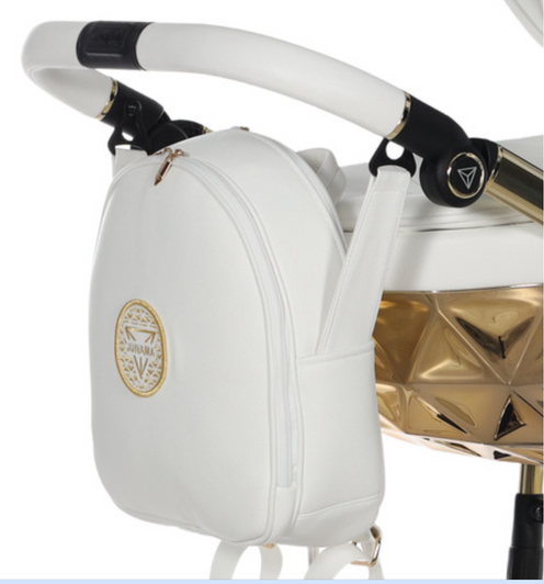 Handcraft White Changing Bag