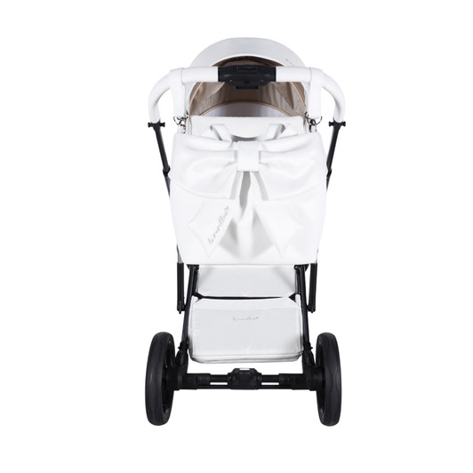 Junama Papillon White Pram Pushchair Travel System