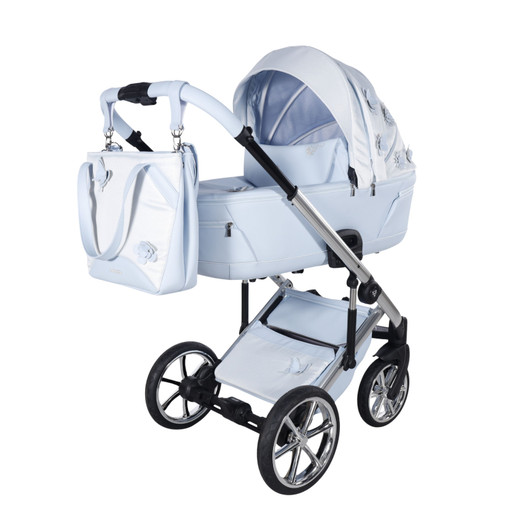Junama Fleur Blue Pram Pushchair Travel System