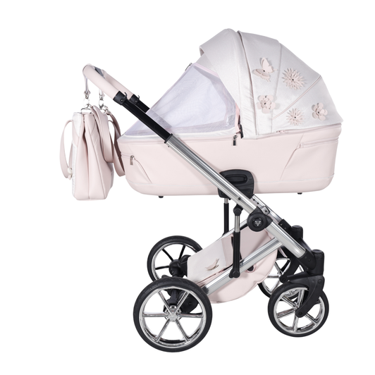Junama Fleur Pink Pram Pushchair Travel System