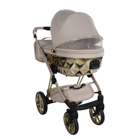 Junama Cubby Latte Gold Pram & Pushchair