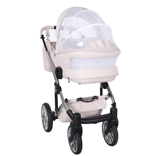 Junama Fleur Pink Baby Pram & Pushchair
